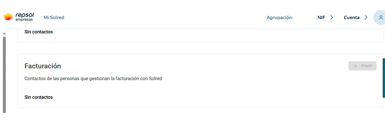 Recibir facturas Solred de correo electrónico