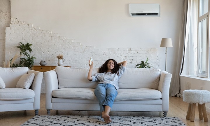 Aire acondicionado solar en el hogar