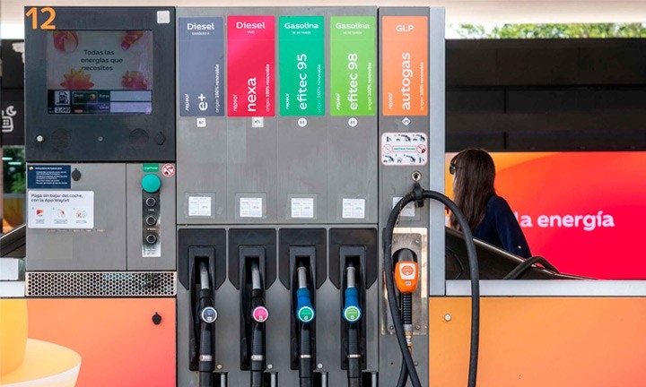 Etiquetas para carburantes