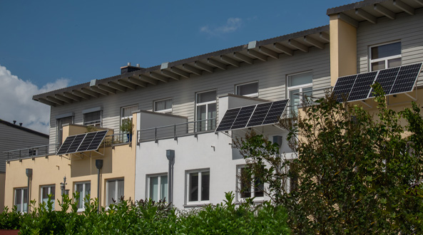 Casas con placas solares para el autoconsumo