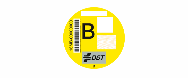 Etiqueta ambiental B DGT