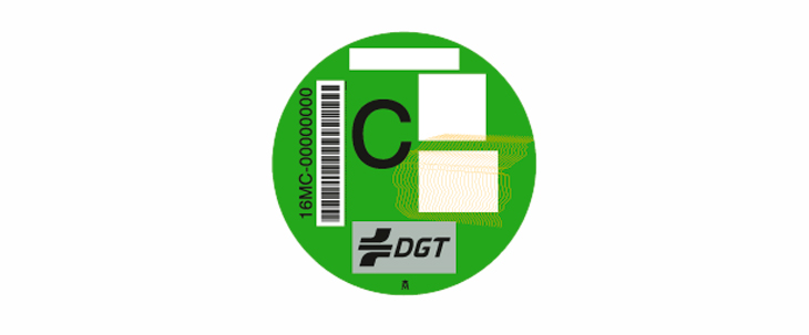 Etiqueta ambiental C DGT
