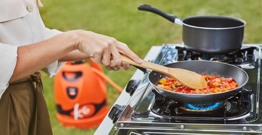 Qué bombona de gas es adecuada para el camping?