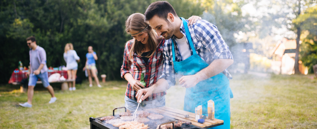 se puede hacer una barbacoa al aire libre