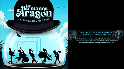 Sorteo show La hora del recreo de los Hermanos Aragón (Madrid)