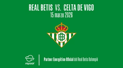 Sorteo Real Betis Balompié vs Celta de Vigo (Sevilla)