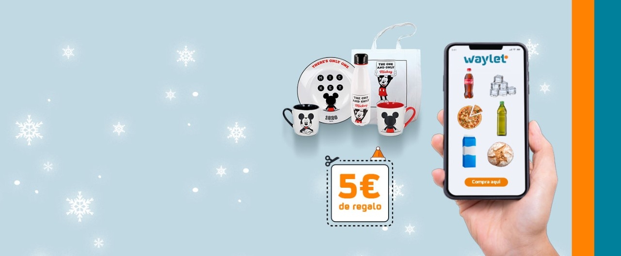 Una pieza Disney y 5€ menos al comprar en la Tienda Online