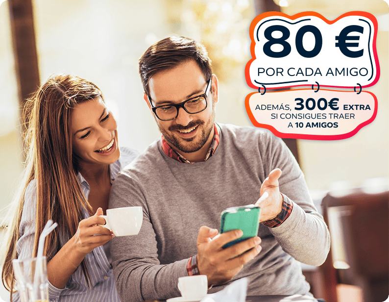 Tráete a un amigo a Repsol Luz y Gas y benefíciate de descuentos en tu tarifa de Luz y Gas.