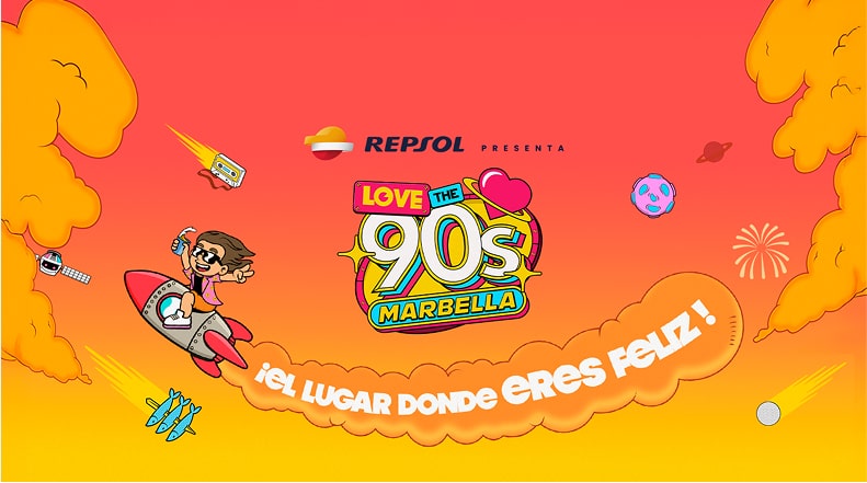 Sorteo Experiencia Front Stage en Love the 90s Marbella