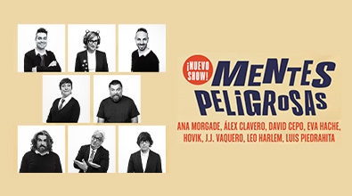 Disfruta de la mejor comedia con Mentes Peligrosas