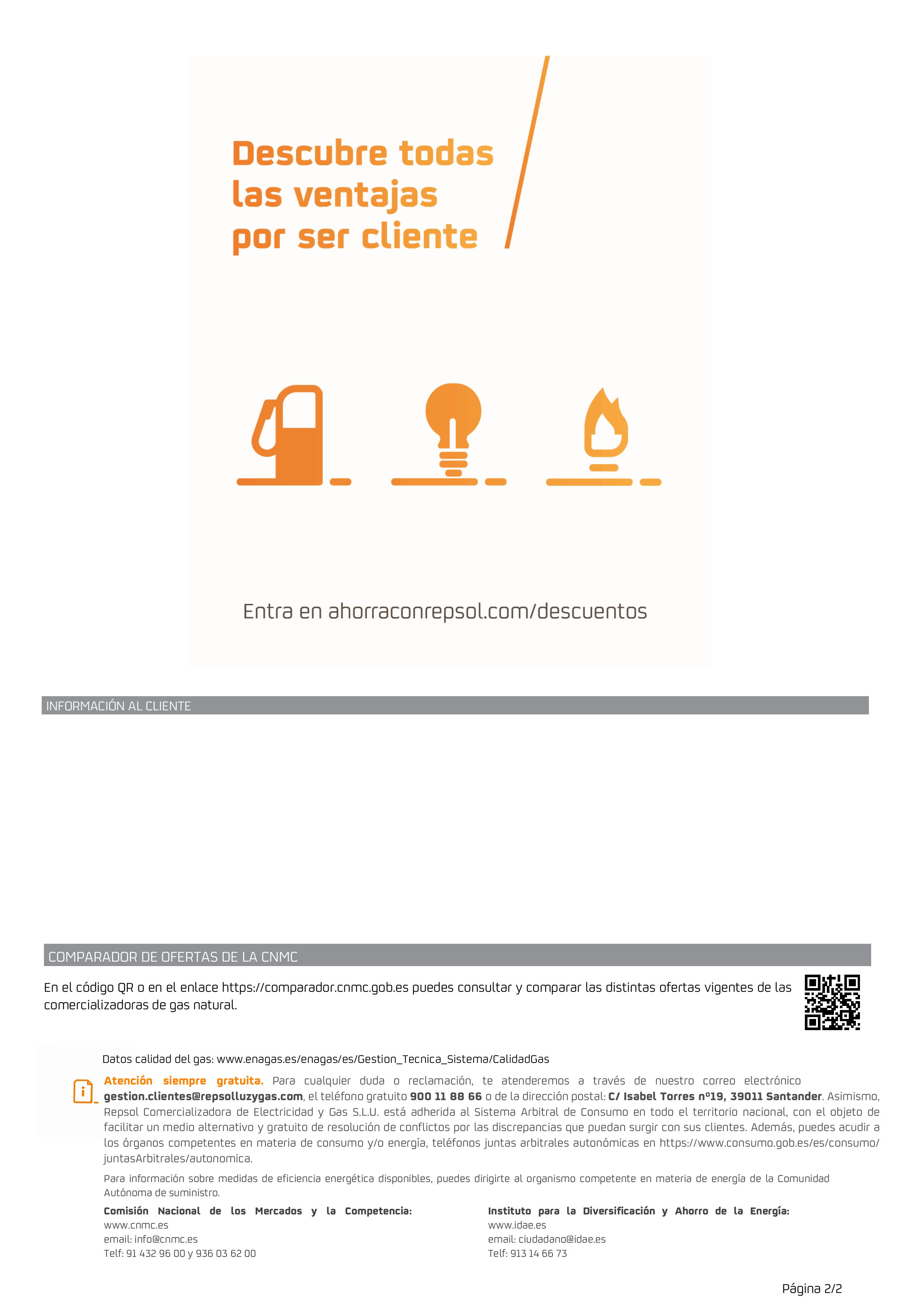 Factura Interactiva, página 2