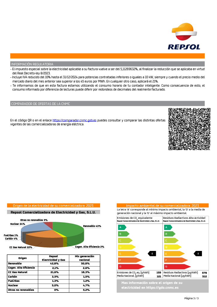Factura Interactiva, página 3