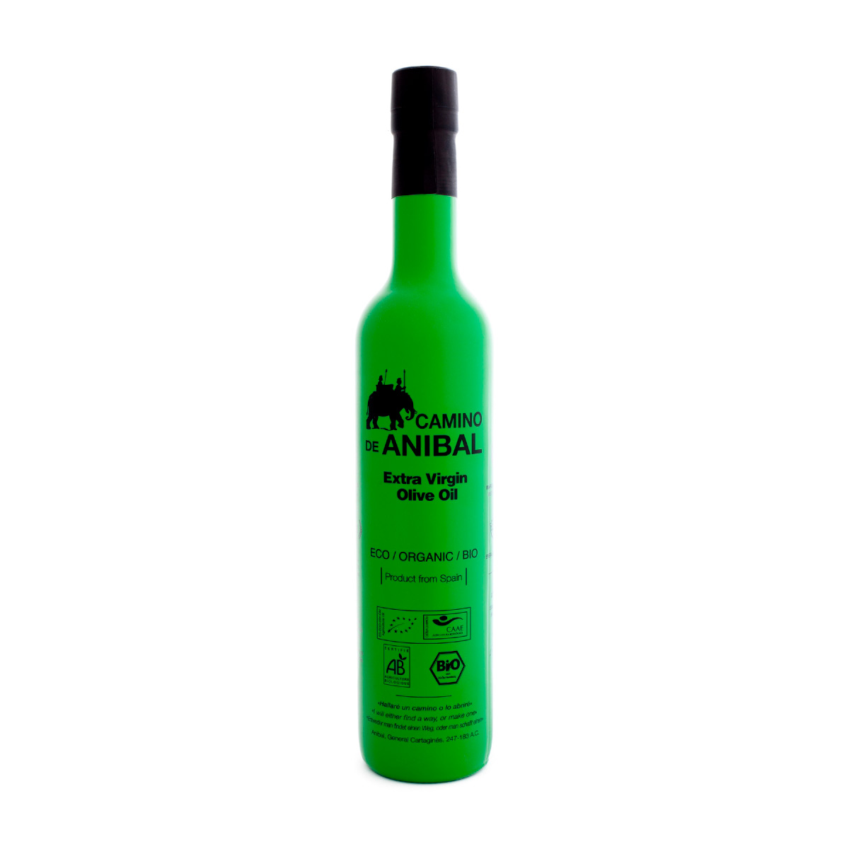 Aceite AOVE Ecológico 500 ml Camino de Aníbal