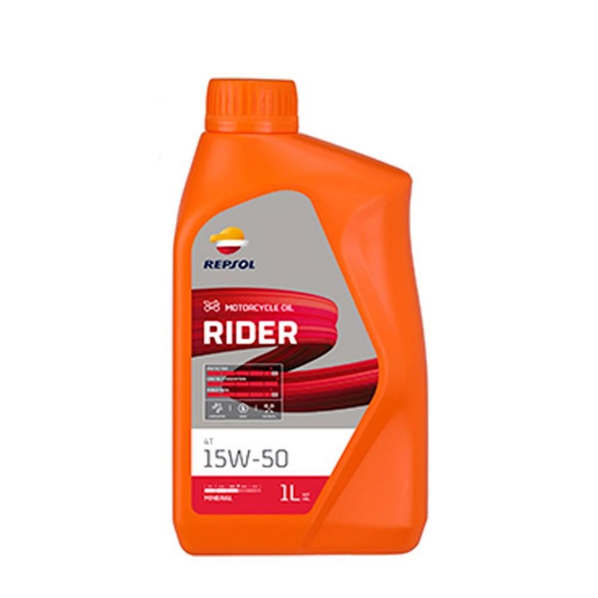 Aceite Rider 4T 15W-50