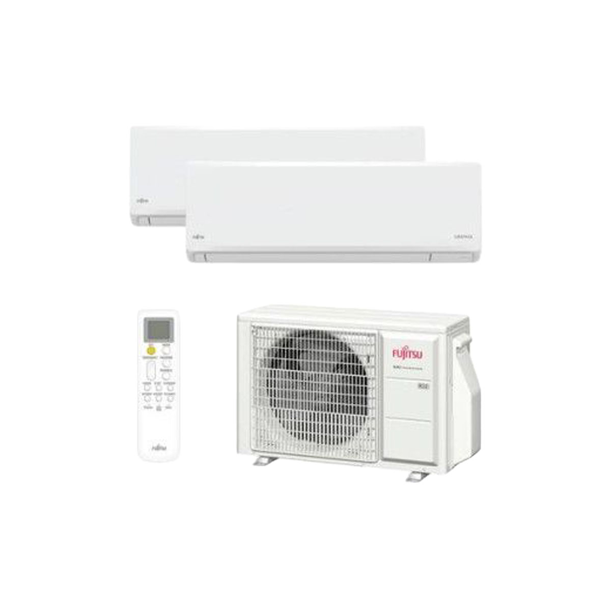 Aire acondicionado 2x1 Fujitsu ASY25 + ASY25