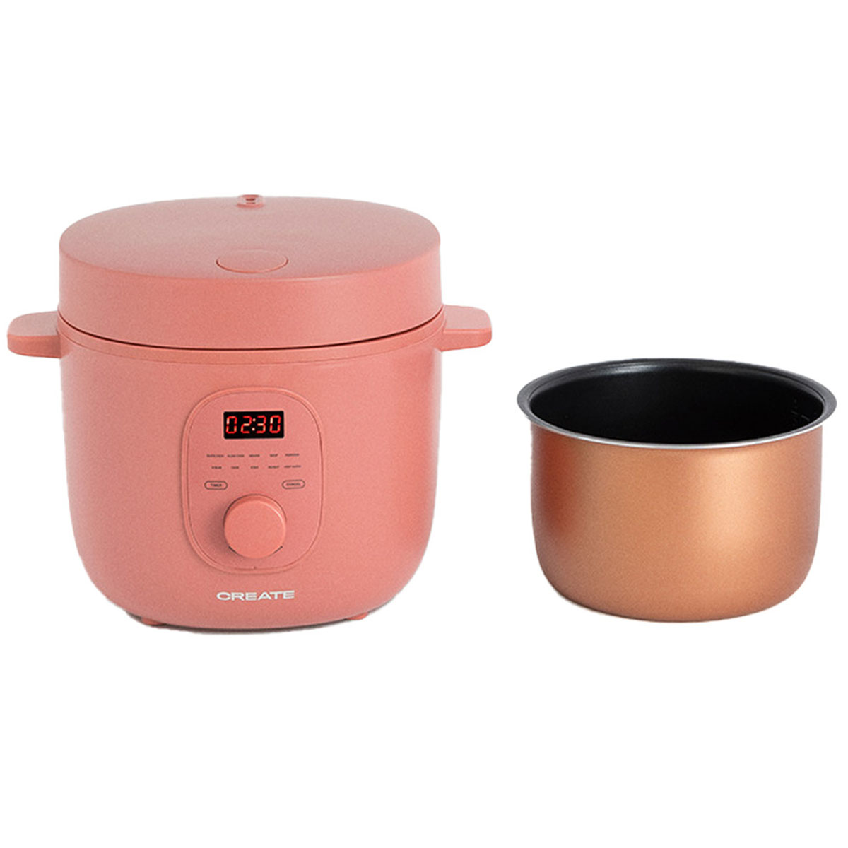 Arrocera eléctrica Create Rice Cooker Terracota