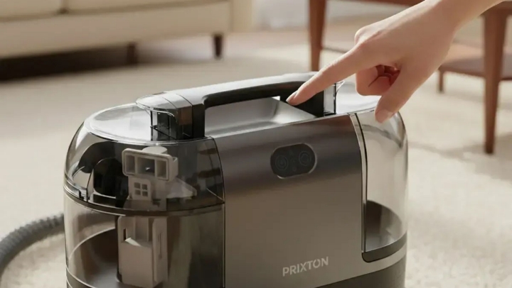 Aspirador de tapicerías y alfombras Prixton AquaClean Steam Pro-5