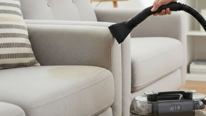 Aspirador de tapicerías y alfombras Prixton AquaClean Steam Pro-7