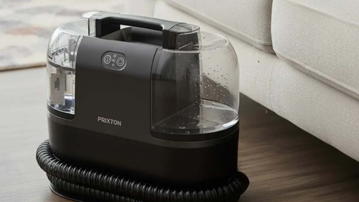 Aspirador de tapicerías y alfombras Prixton AquaClean Steam Pro-8