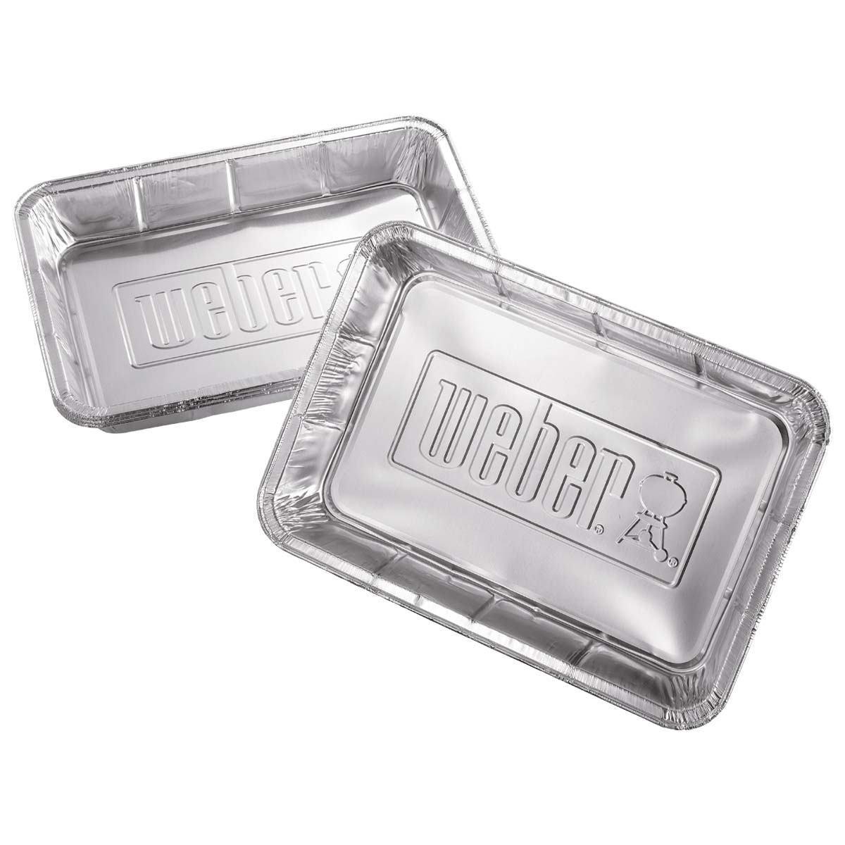 Bandejas de aluminio para barbacoa Weber 6 uds