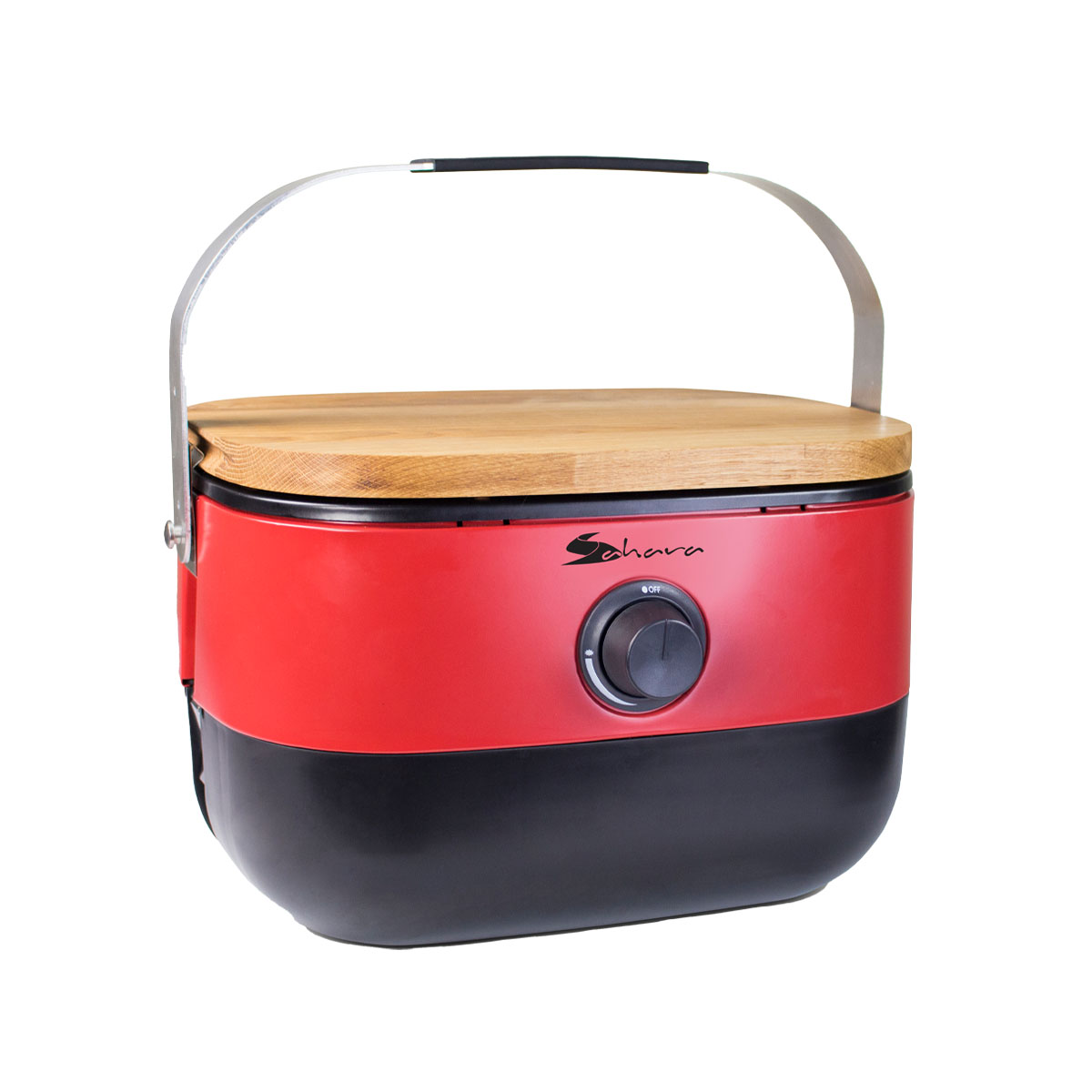 Barbacoa de gas portátil Sahara Mini Rojo