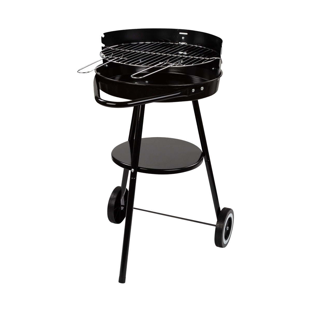 Barbacoa portátil de carbón redonda Aktive