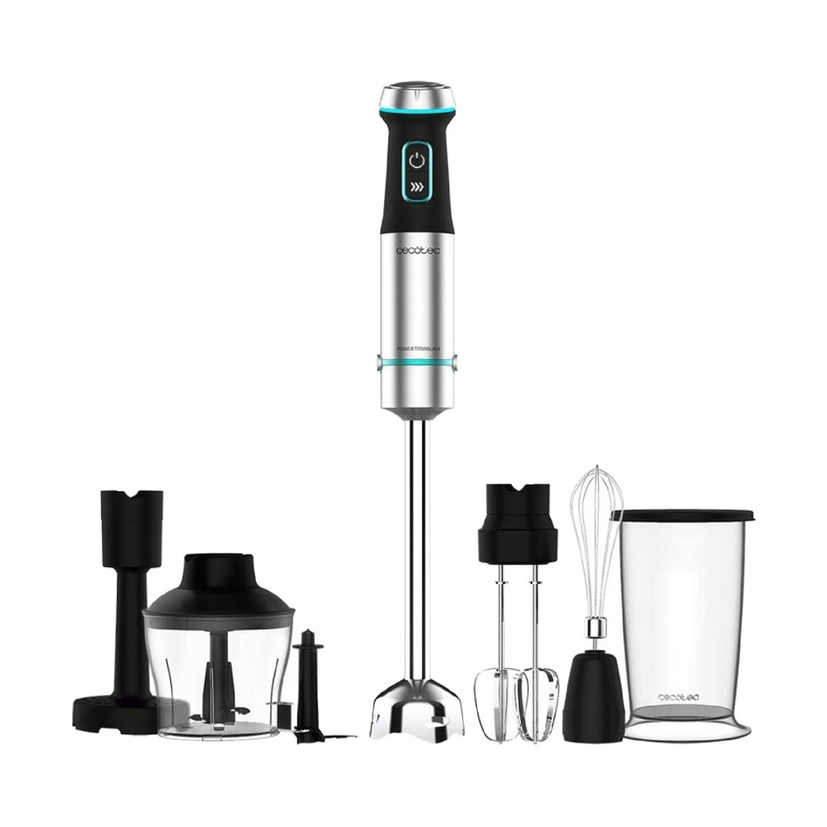Batidora de mano Cecotec Power TitanBlack 1200 XL