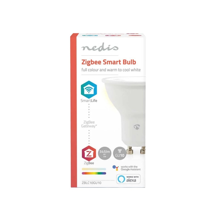 Bombilla LED Nedis SmartLife Full Colour GU10-2
