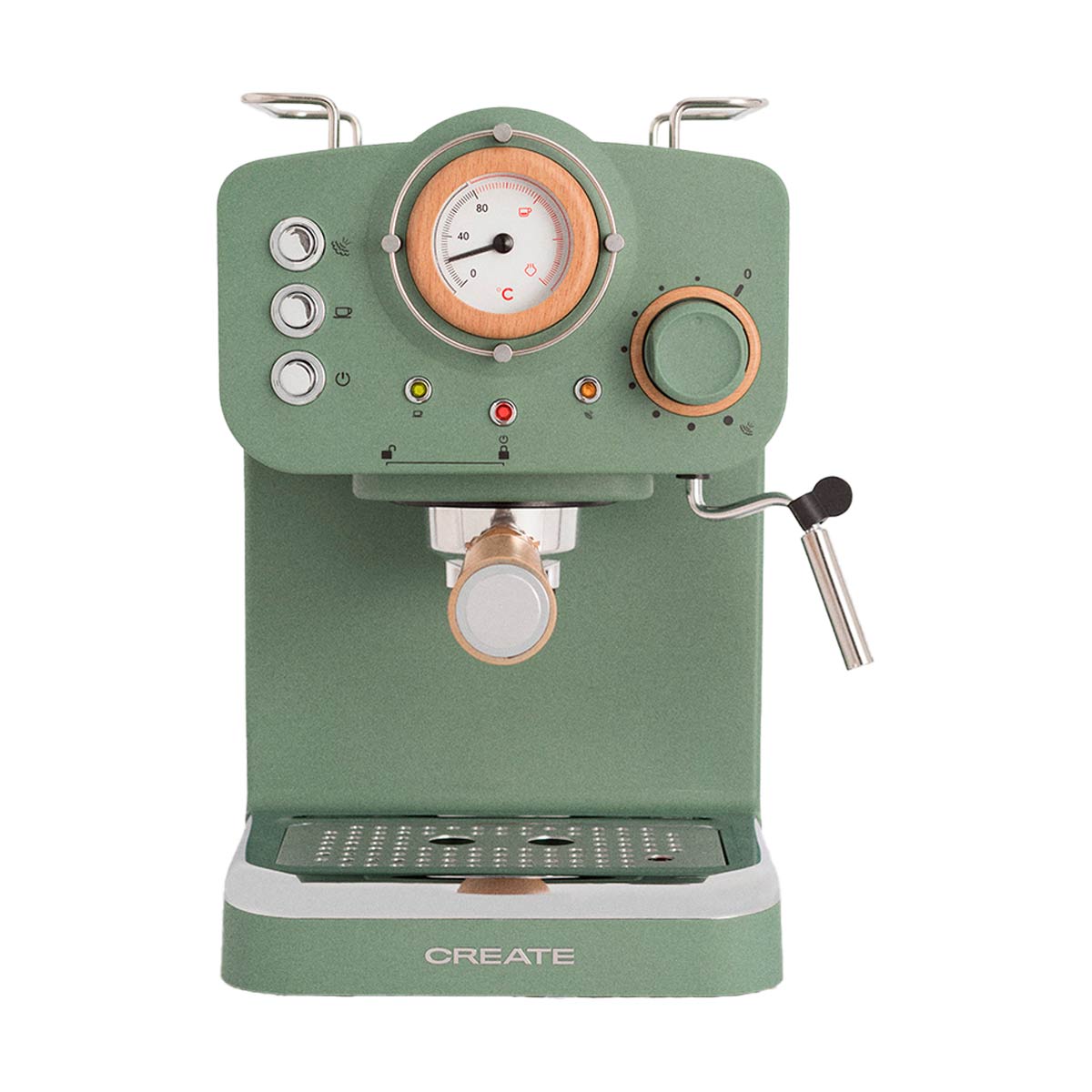 Cafetera Create Thera Retro Express Verde Sage