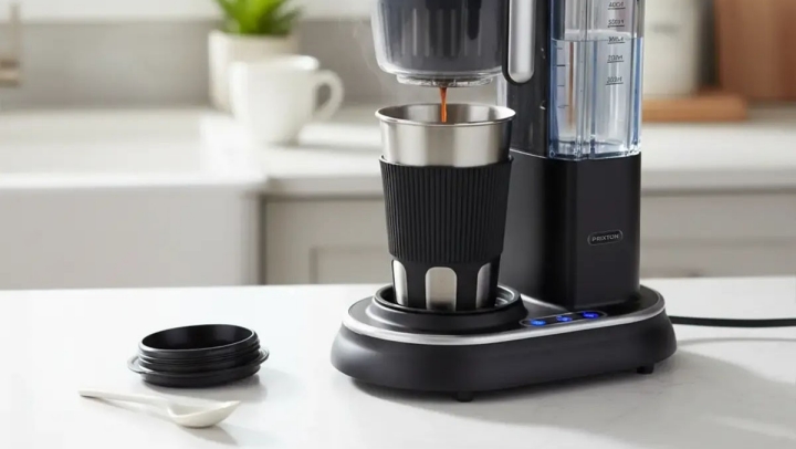 Cafetera de goteo Prixton Capri con molinillo-6