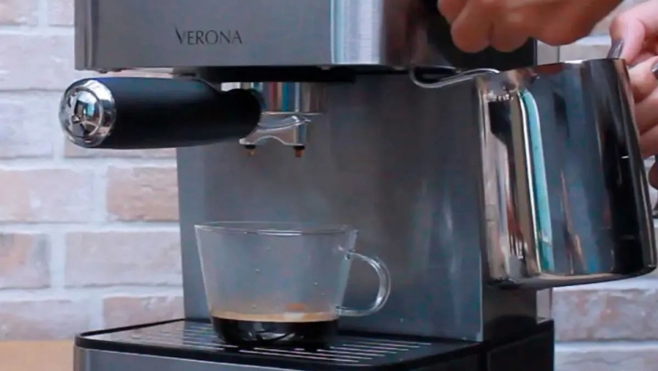 Cafetera espresso de brazo Prixton Verona-4