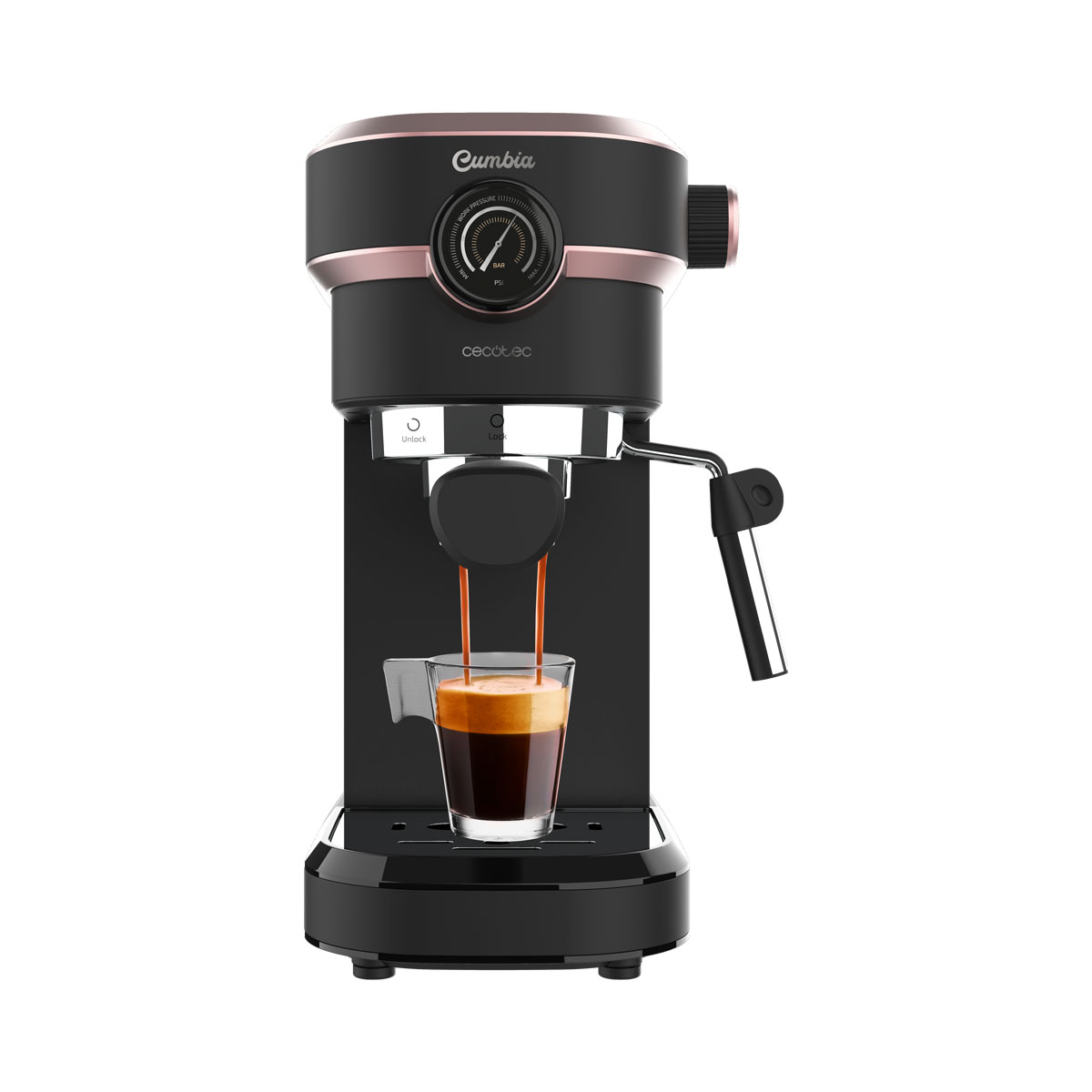 Cafetera Express Cecotec Cafelizzia 890 Rose Pro