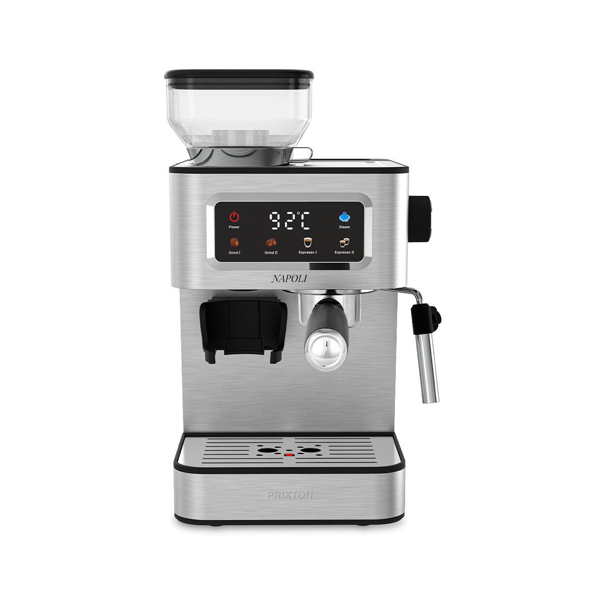 Cafetera semiautomática Prixton Napoli