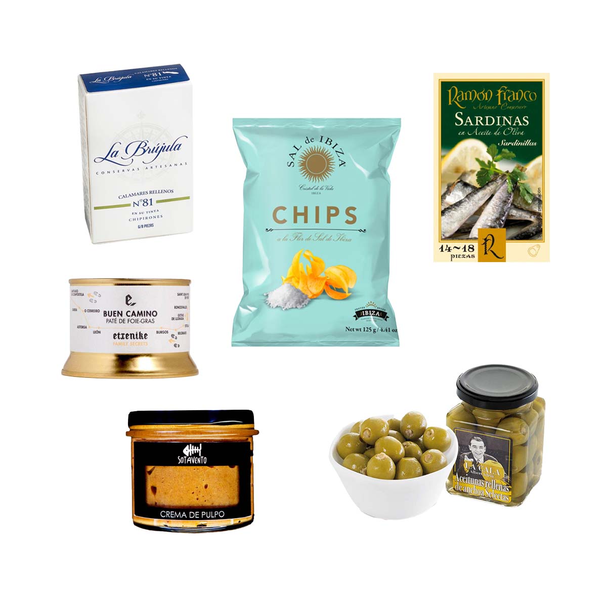 Caja aperitivo gourmet