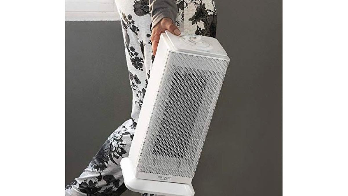 Calefactor Cerámico Eléctrico Blanco Cecotec Ready Warm 6200