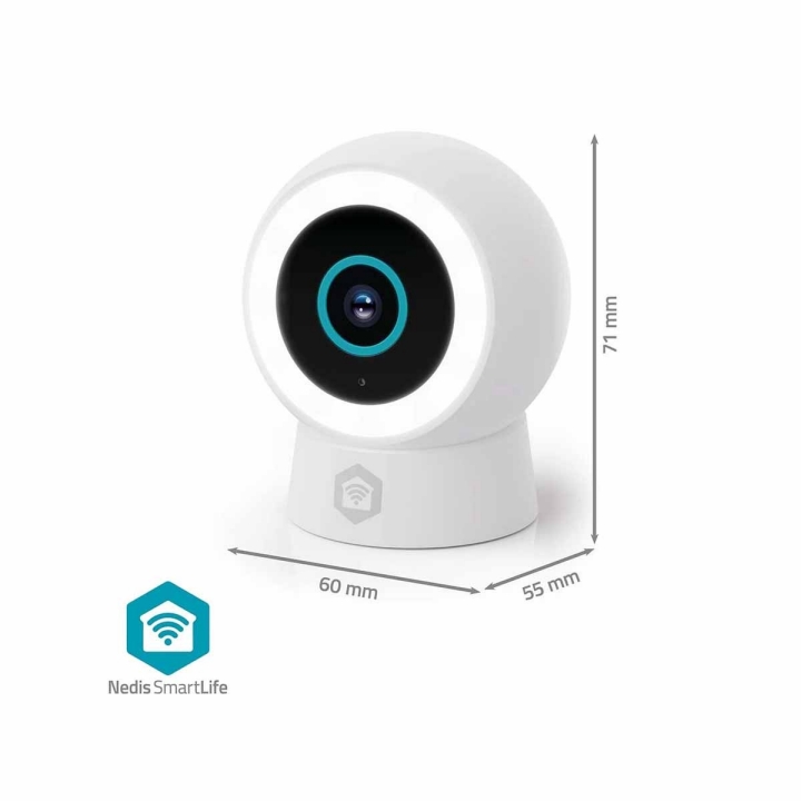 Cámara de exterior Nedis SmartLife WIFICO22CWT-3
