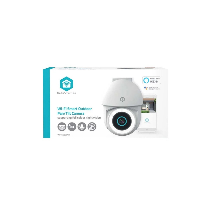 Cámara de seguridad exterior Nedis WIFICO14CWT-4