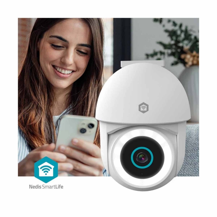 Cámara de seguridad exterior Nedis WIFICO14CWT-5