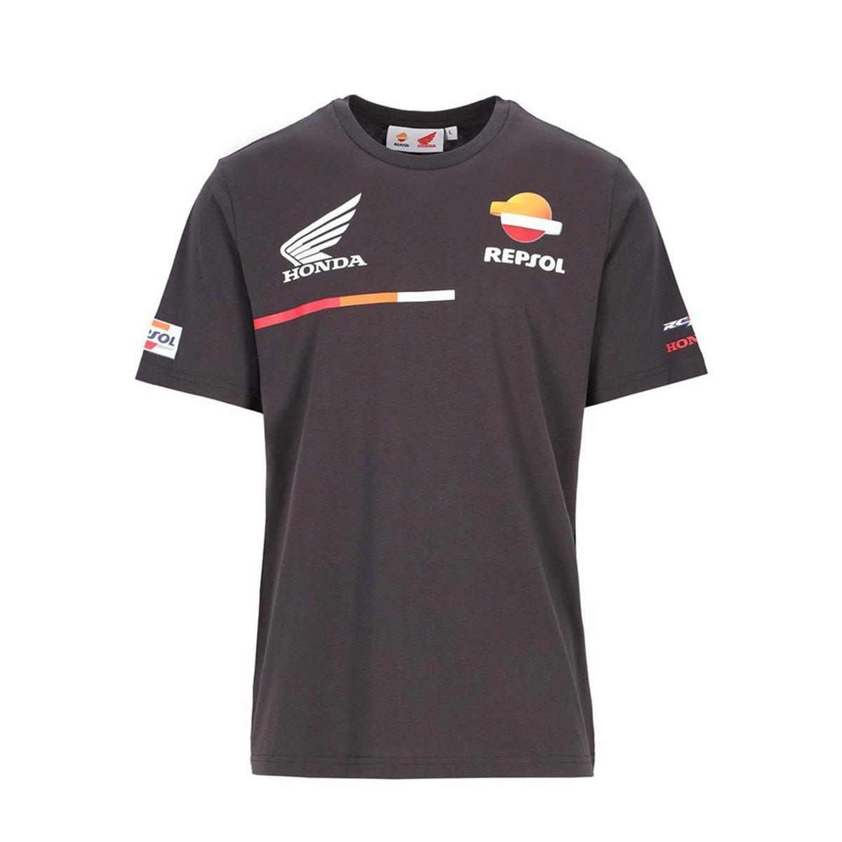 Camiseta Repsol Honda HRC Gris Hombre