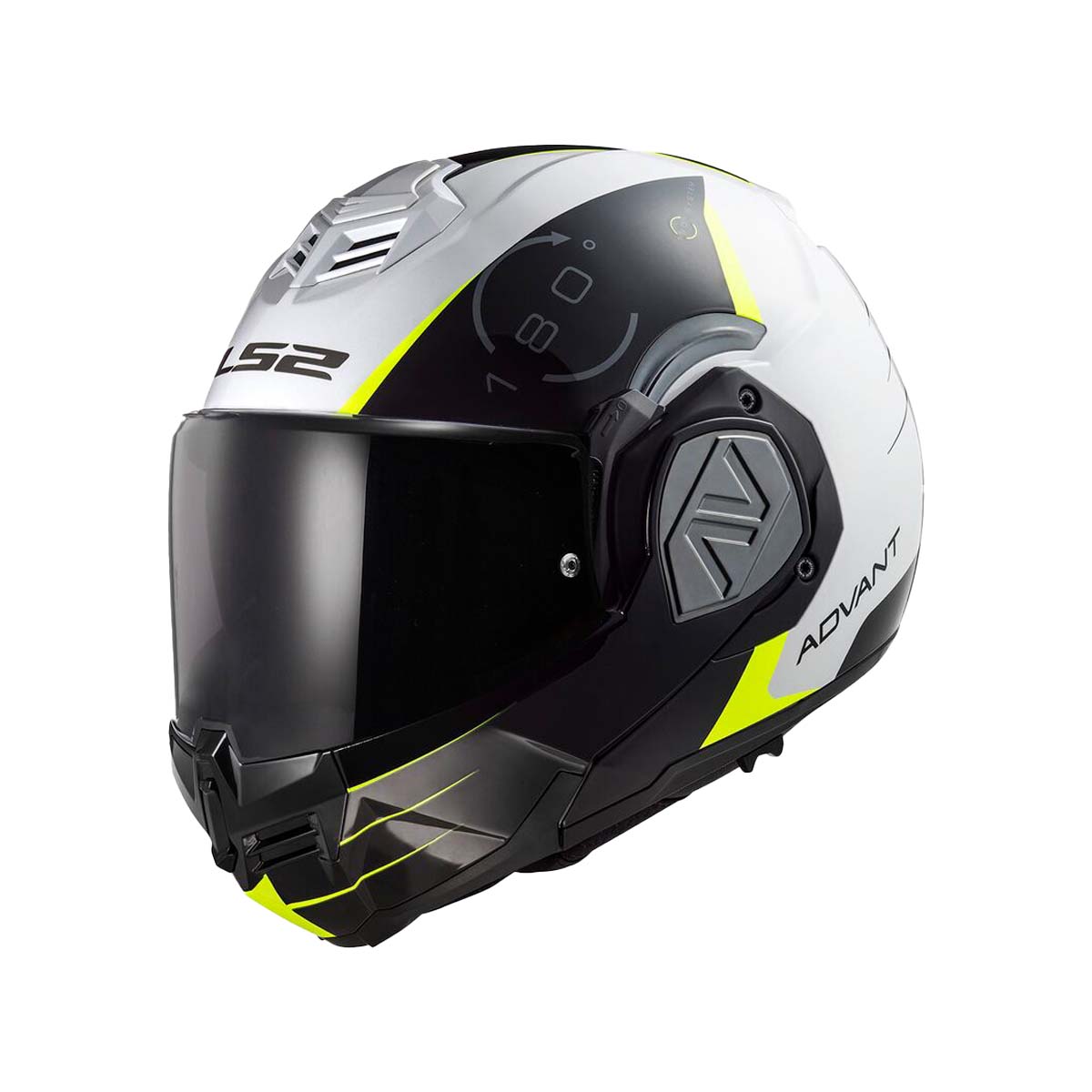 Casco LS2 FF906 Advant Codex Blanco y Negro