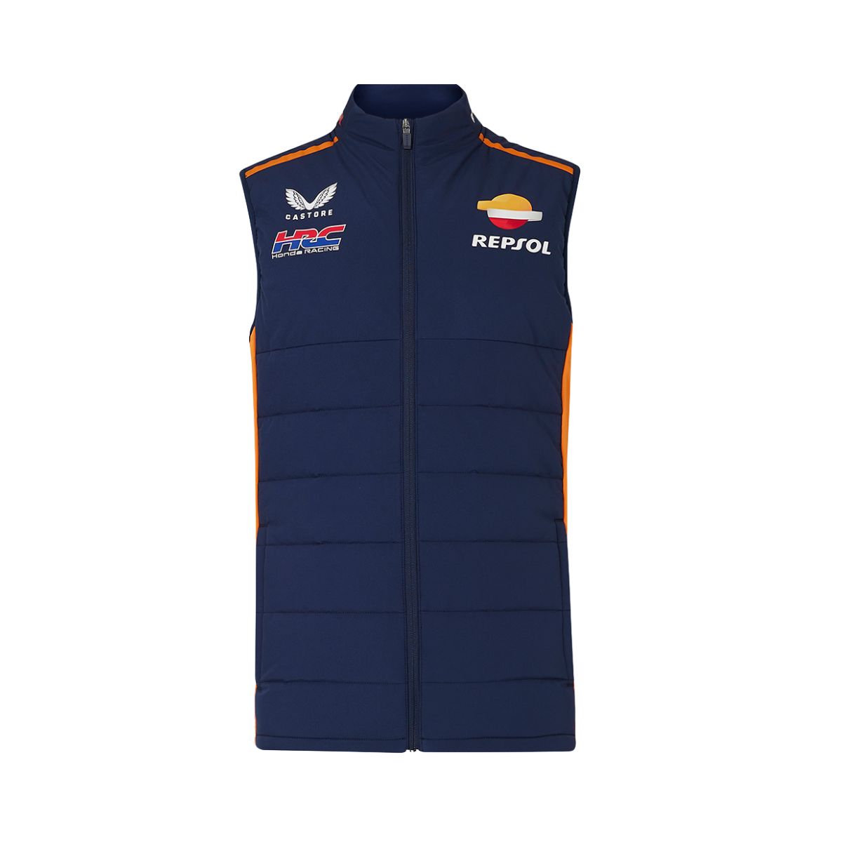 Chaleco Repsol Honda HRC 2024 Azul y naranja Hombre