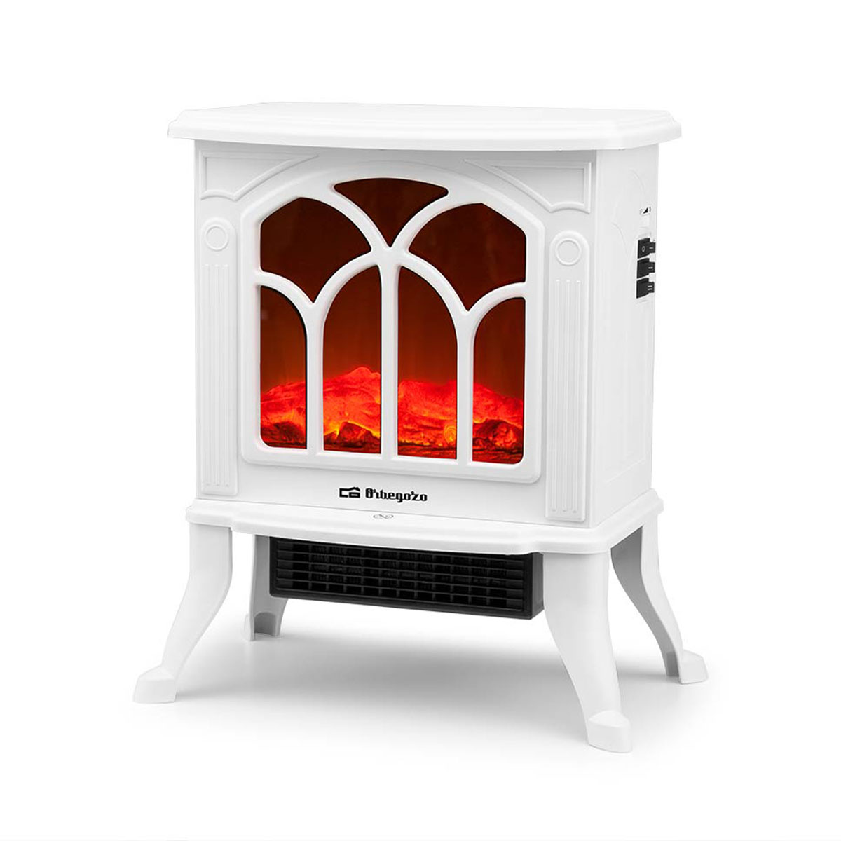 Chimenea eléctrica Orbegozo CM 9021 Blanca