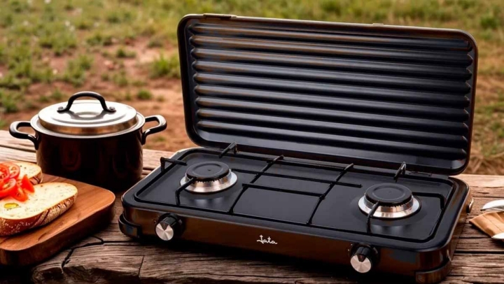 Cocina de gas portátil Jata JECG2702-4