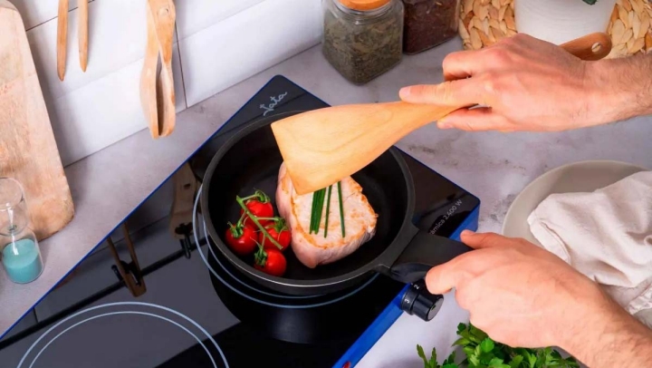 Cocina vitrocerámica portátil V142 Jata-5