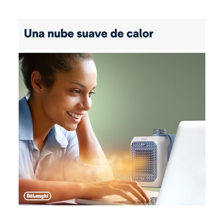 De’Longhi Capsule Desk HFX10B03.LB calefactor cerámico-2