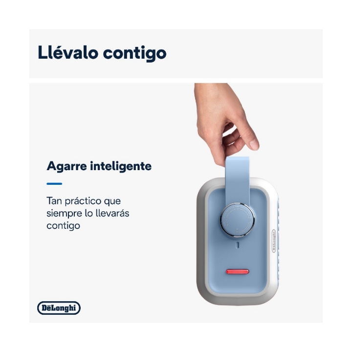 De’Longhi Capsule Desk HFX10B03.LB calefactor cerámico-5