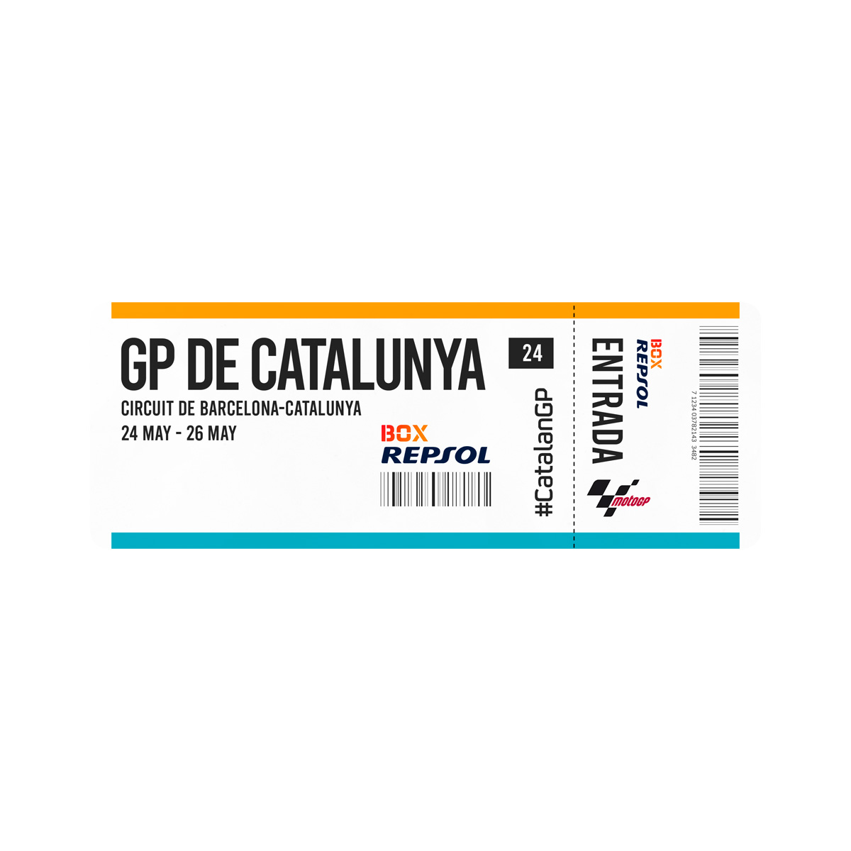 Entrada en tribuna MotoGP Catalunya