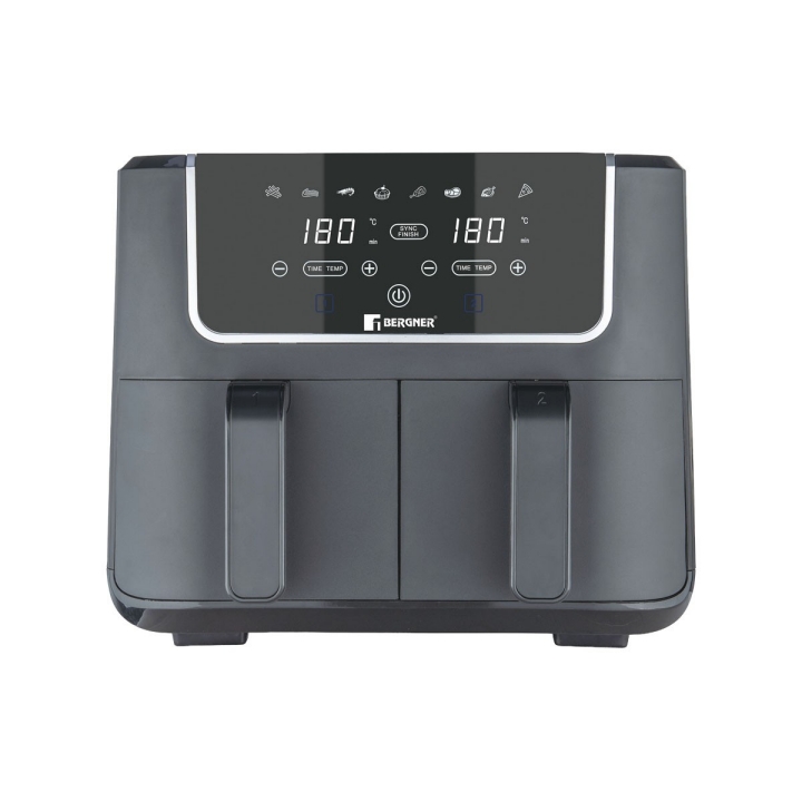 Freidora de aire doble Bergner BG-51272-BK 6L-0