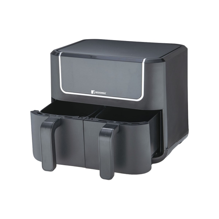 Freidora de aire doble Bergner BG-51272-BK 6L-2