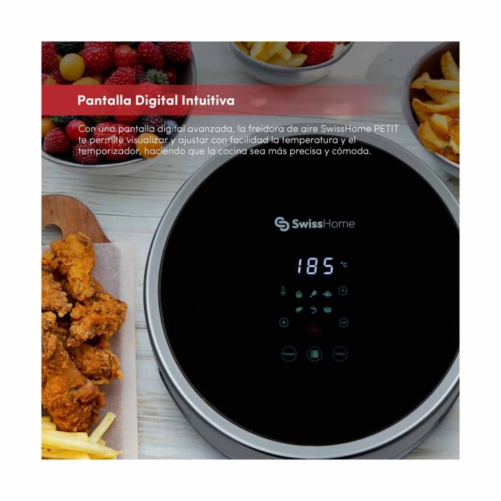 Freidora de aire Swiss Home Petit SH-6704 2,5L-9